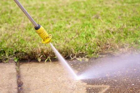 Business and home sidewalk cleaning